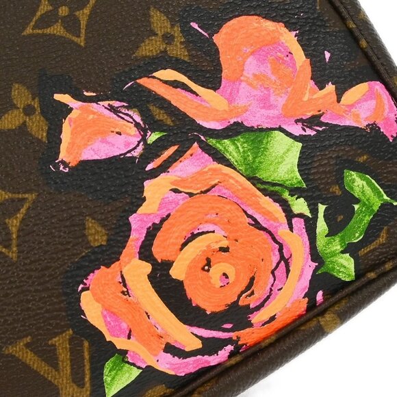 Louis Vuitton Monogram Rose Pochette Accessoires Handbag - Picture 3 of 7